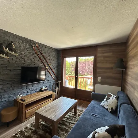 Renove Au Pied Des Pistes Avec Piscine, Sauna, Linge Inclus Et Animaux Acceptes Apartment